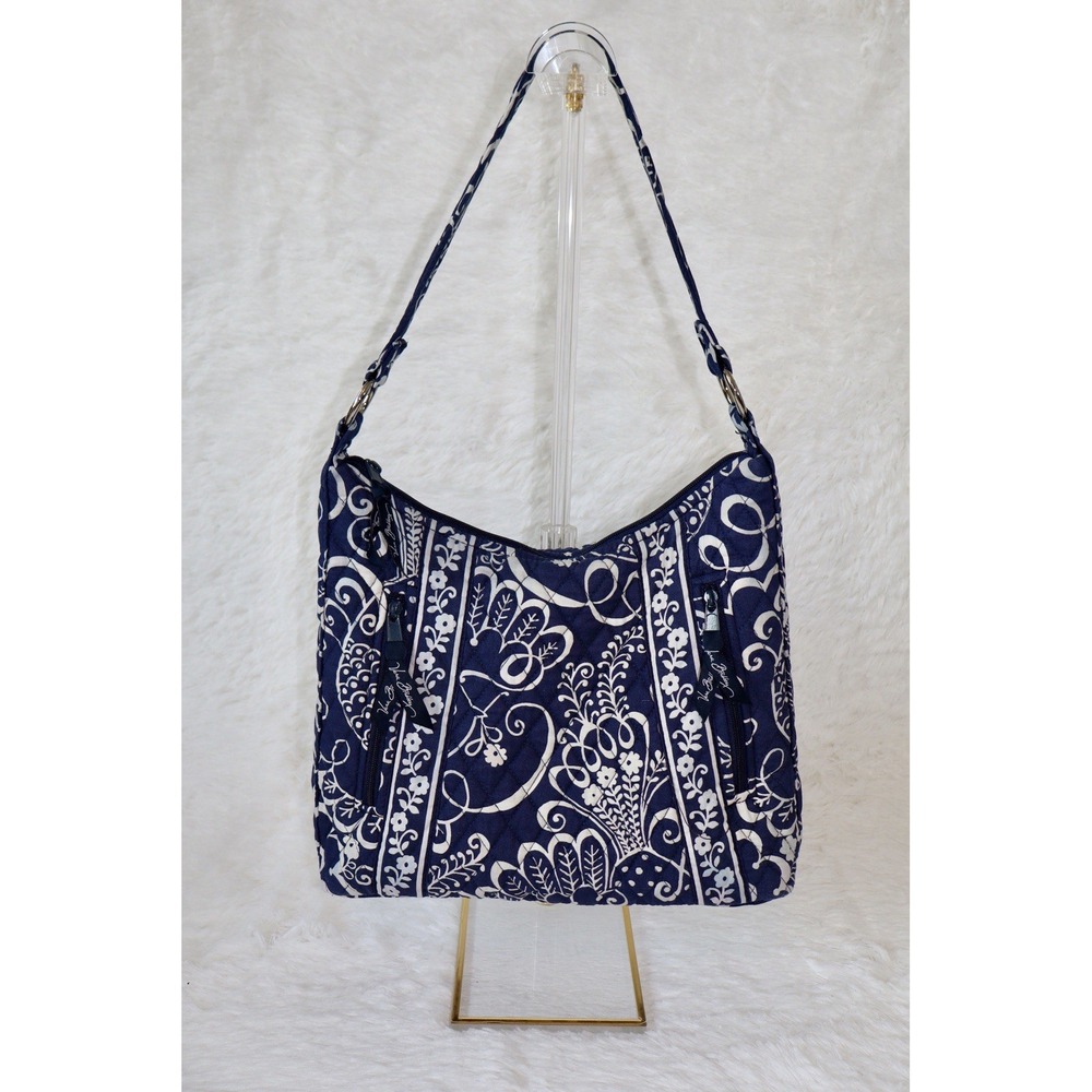 Vera Bradley Lisa B Hobo Shoulder Bag Twirly Birds